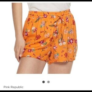 Juniors' Pink Republic Soft Woven Shorts